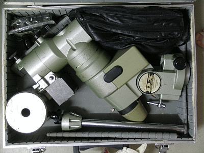 Die GP-DX im Transportkoffer Die GP-DX im Transportkoffer