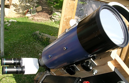 R100/600 mit Sonnenfilter R100/600 mit Sonnenfilter