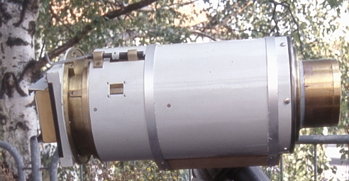 Zeiss-Astrograph T120/600 nach der Restaurierung Zeiss-Astrograph T120/600 nach der Restaurierun