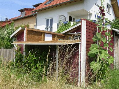 Die abklappbare Westseite