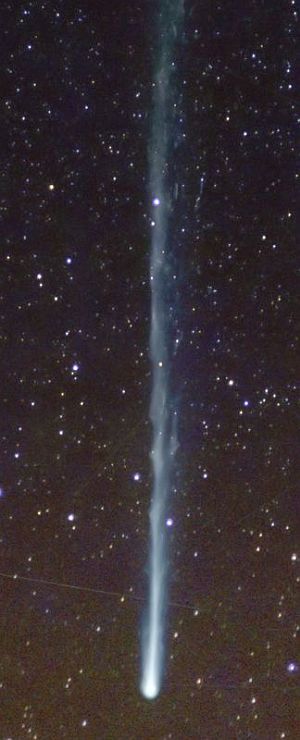 PanStarrs C2025R3, Obs. de Iza�a, Teneriffa, 11.04.2026, 0513-0552h UT, Summenbild aus Zeiss 110/2.0 (13.4 Min.), 85/2.5, (3.3 Min.) und 135/2.8 (14 Min.)