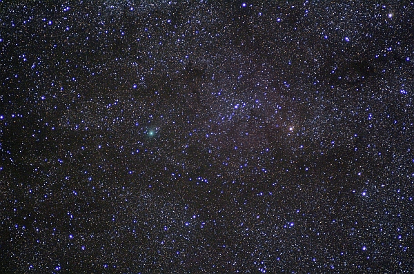 Jaques 2014 E2, LaRoque-Gageac, Perigord/Frankreich, 01.09.2014, 0054h - 0136h MEZ, Nikkor 135/4.5, Nikon D7000, 1600 ISO, 3x600s (30 min), DSS, PS