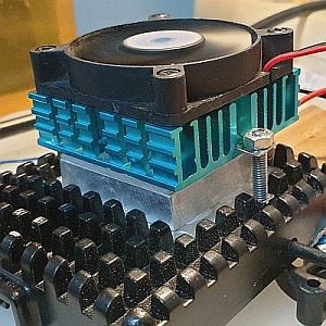 Testaufbau einer gekühlten DSI I Testaufbau einer gekühlten DSI I