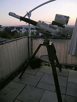 Das 'lange' Stativ Das 'lange' Stativ