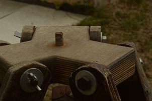 Der Stativkopf des Oberndorfer-Stativs Der Stativkopf des Oberndorfer-Stativs