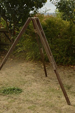 Das Oberndorfer-Stativ in voller Höhe Das Oberndorfer-Stativ in voller Höhe