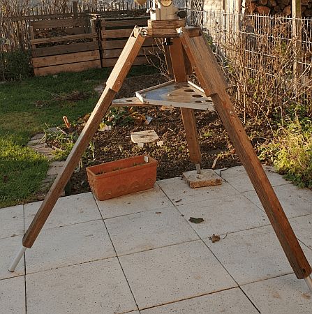 Das Stativ mit 'langen' Beinen Das Stativ mit 'langen' Beinen