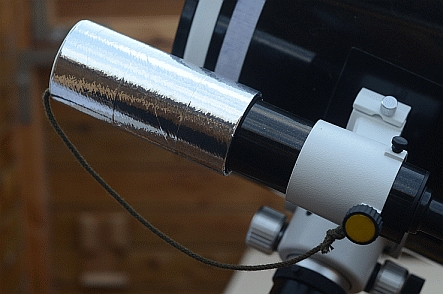 Taukappe für ein Sucherfernrohr Taukappe für ein Sucherfernrohr