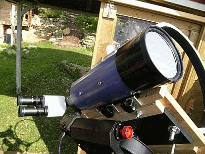 Objektivsonnenfilter am R100/600 Objektivsonnenfilter am R100/600