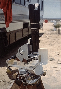 Beroflex-Tele 400mm/f6.3 auf Selbstbau-Poncetplattform Beroflex-Tele 400mm/f6.3 auf Selbstbau-Poncetplattform