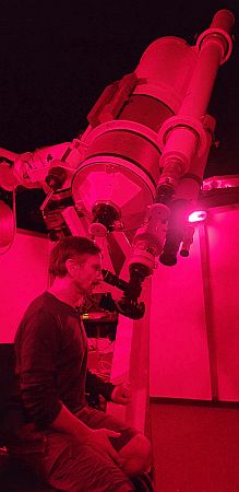 Einstellen des Veränderlichen am 130 mm-Refraktor Einstellen des Veränderlichen am 130 mm-Refraktor