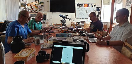 Auswertung der Daten der nächtlichen Beobachtung Auswertung der Daten der nächtlichen Beobachtung